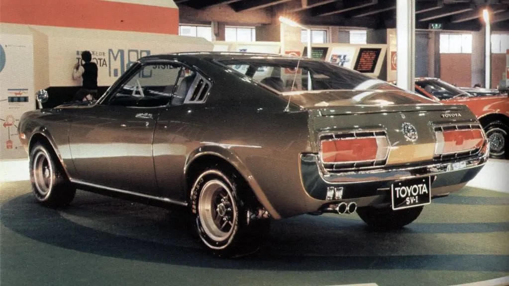 1971 Toyota SV-1 Celica Lifback prototype presented at the 1971 Tokyo Motor Show.